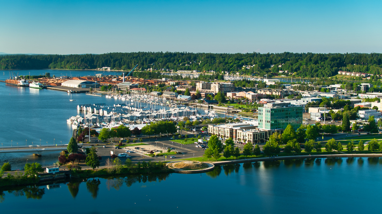 Panoramic Image of East Port Orchard, WA